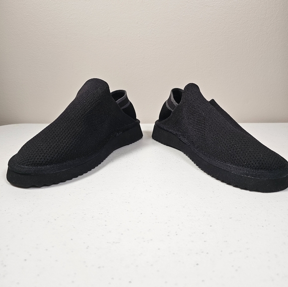 Hugo Boss Homium Slip-On Shoes Knitted Mules Comfort Flats Black Size Eur 41 NEW - Picture 8 of 13